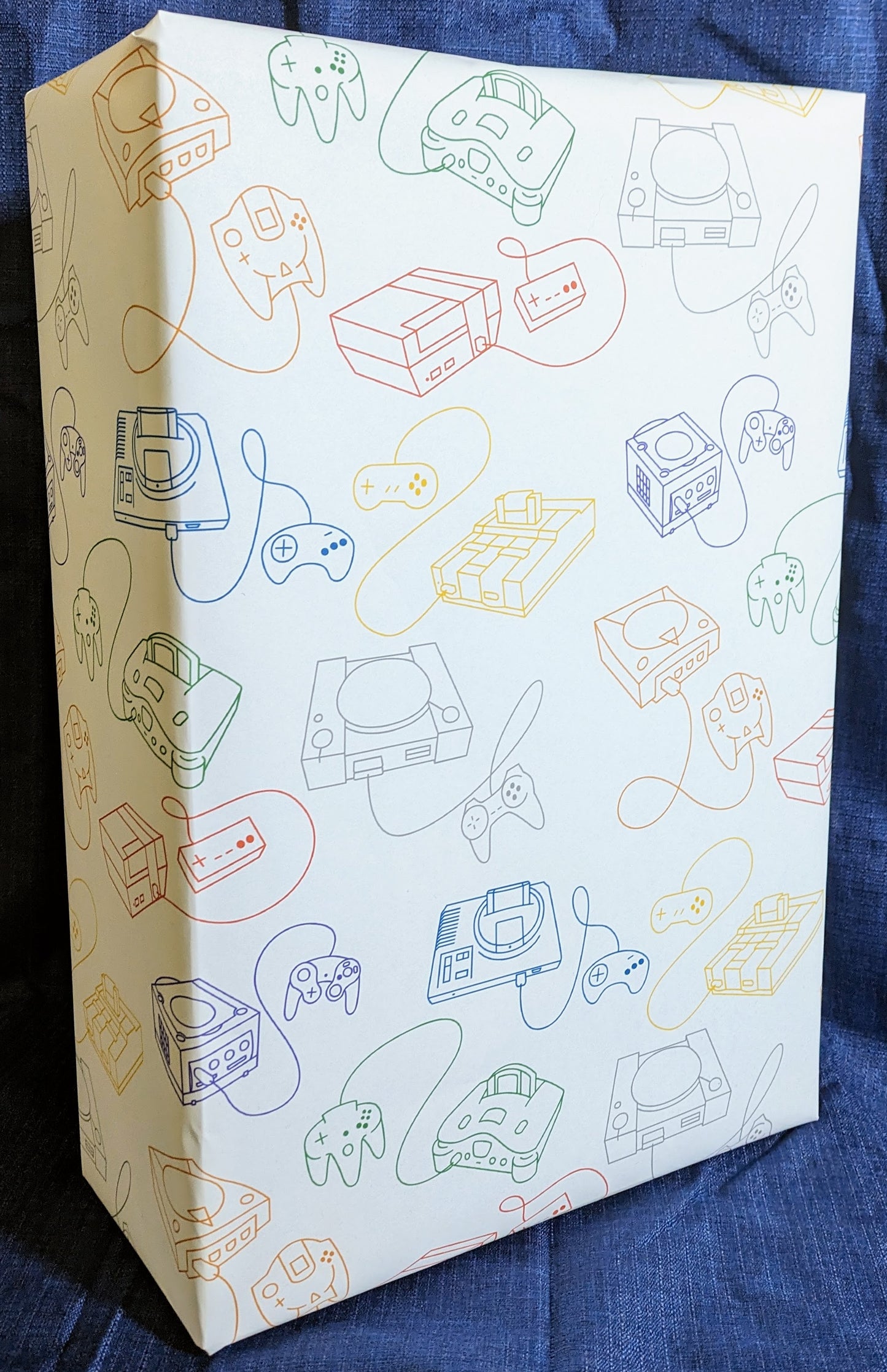 Retro Consoles Wrapping Paper by Coestar