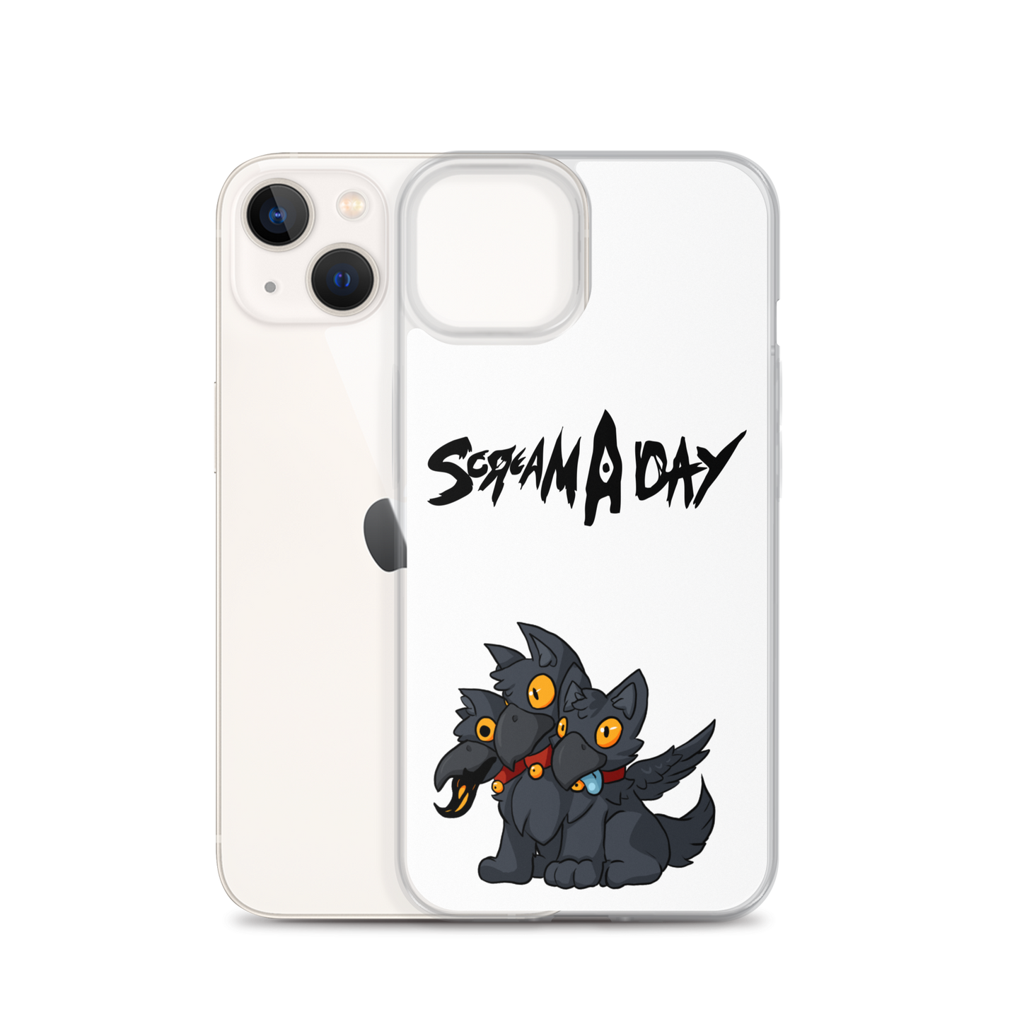 ScreamADay Croggberus iPhone Case ft. IronClark