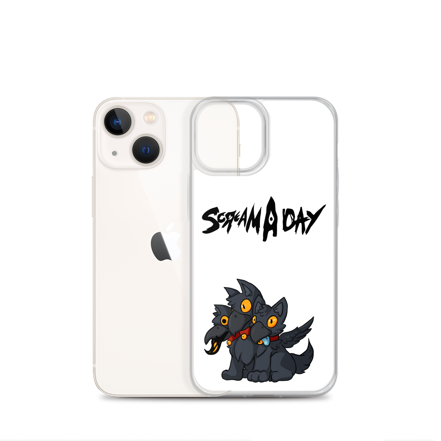 ScreamADay Croggberus iPhone Case ft. IronClark