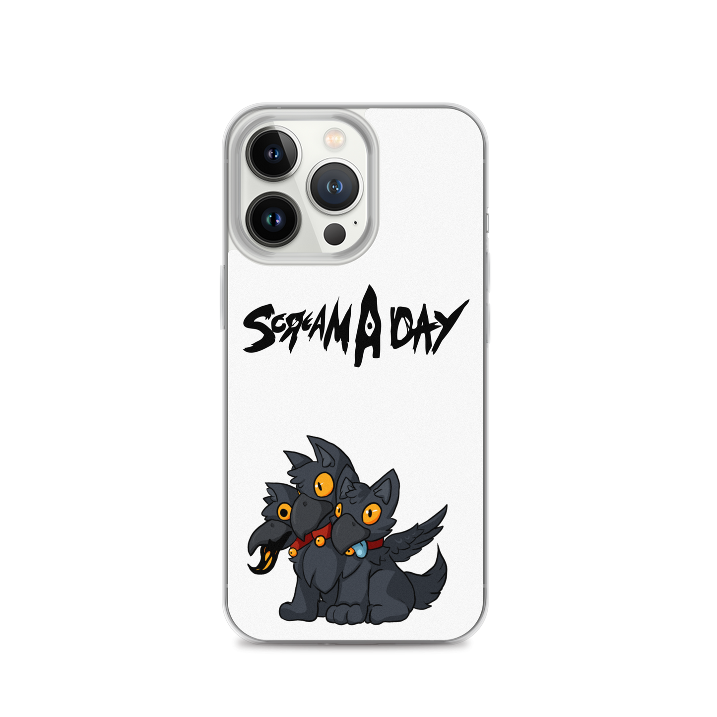 ScreamADay Croggberus iPhone Case ft. IronClark