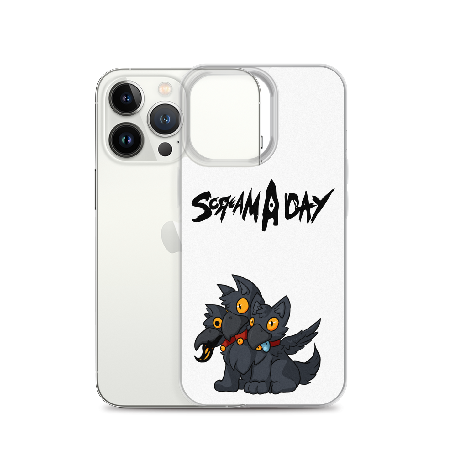 ScreamADay Croggberus iPhone Case ft. IronClark