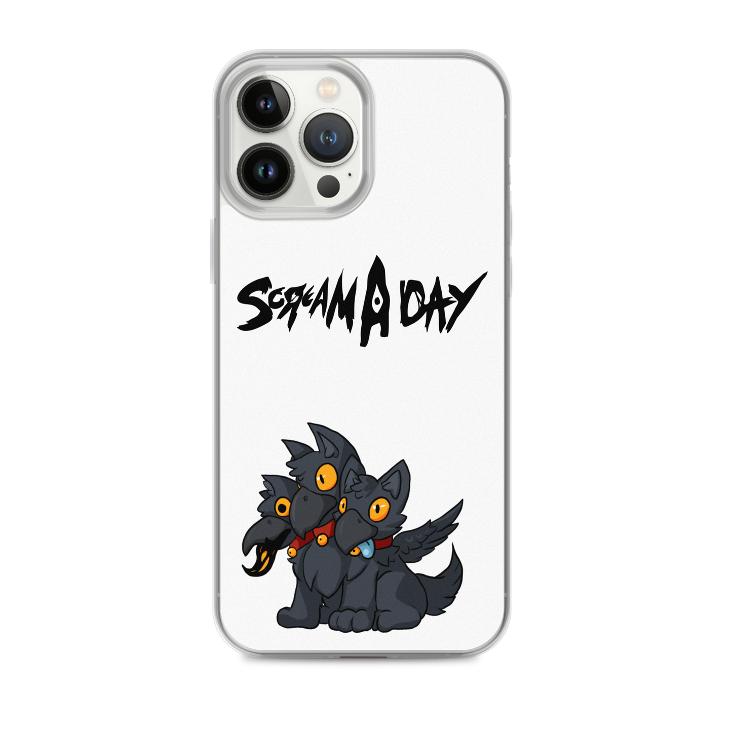 ScreamADay Croggberus iPhone Case ft. IronClark
