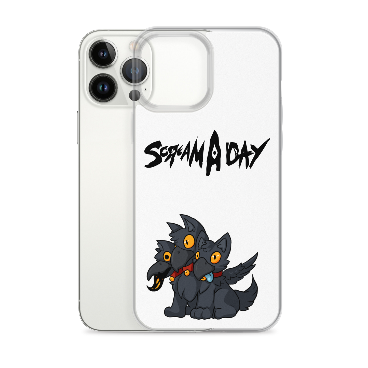 ScreamADay Croggberus iPhone Case ft. IronClark