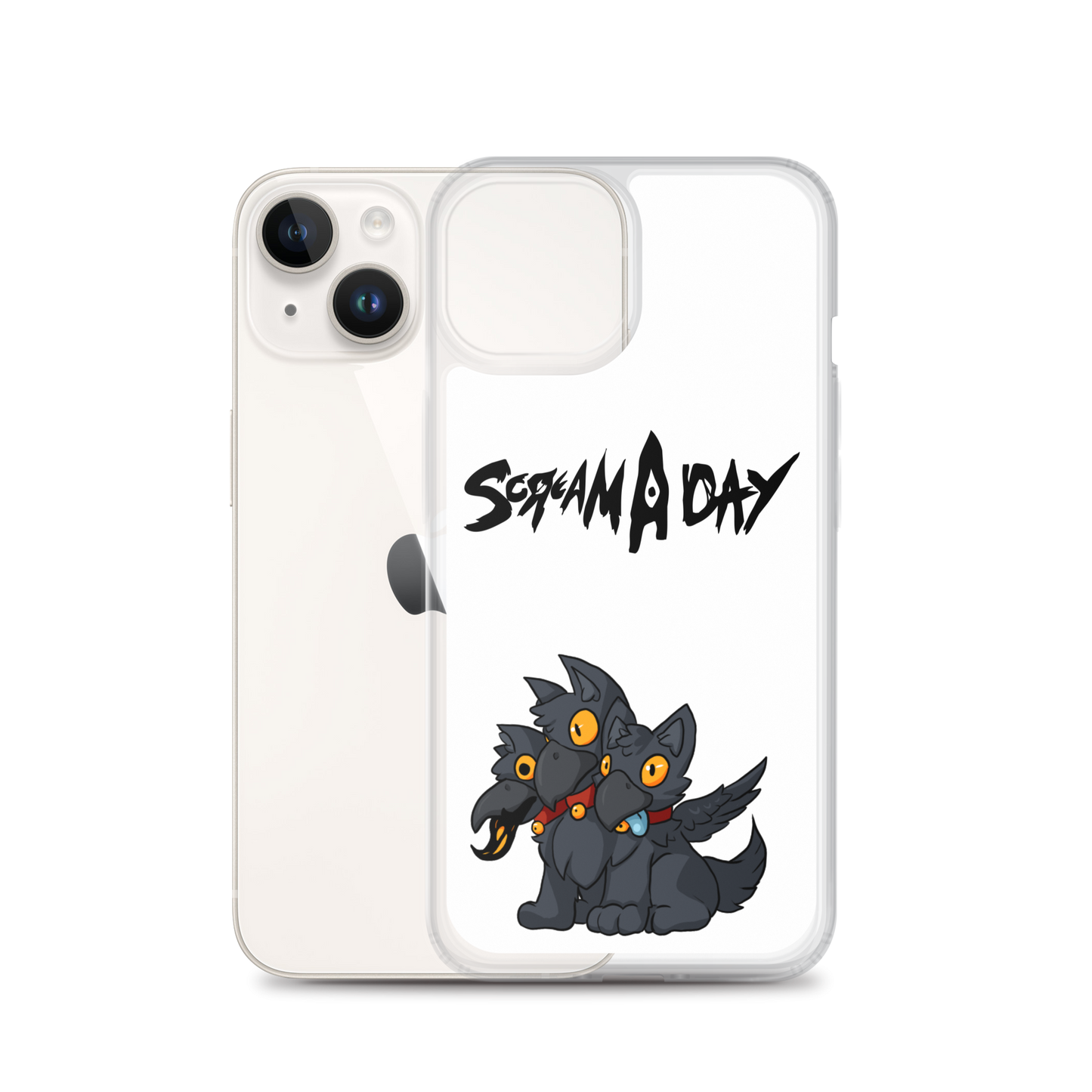 ScreamADay Croggberus iPhone Case ft. IronClark