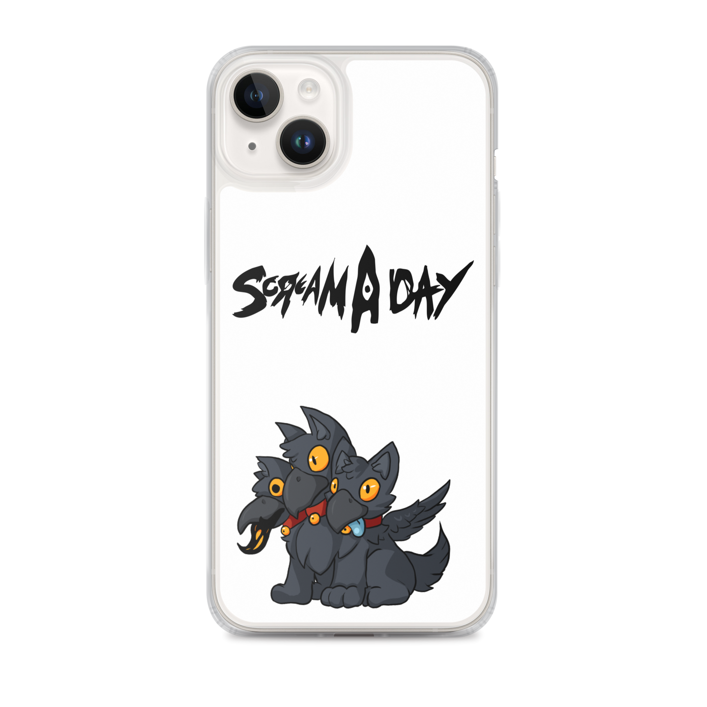 ScreamADay Croggberus iPhone Case ft. IronClark
