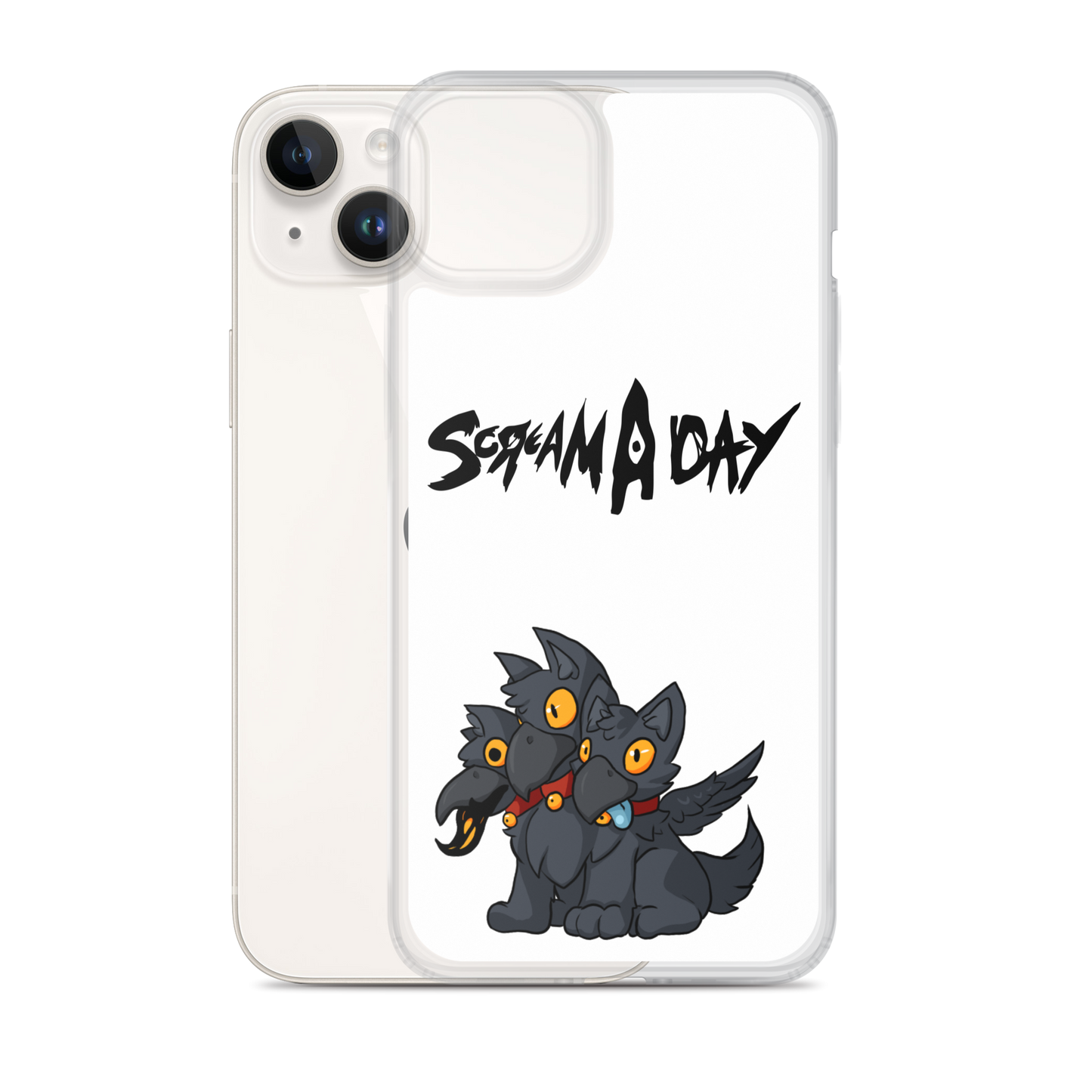 ScreamADay Croggberus iPhone Case ft. IronClark