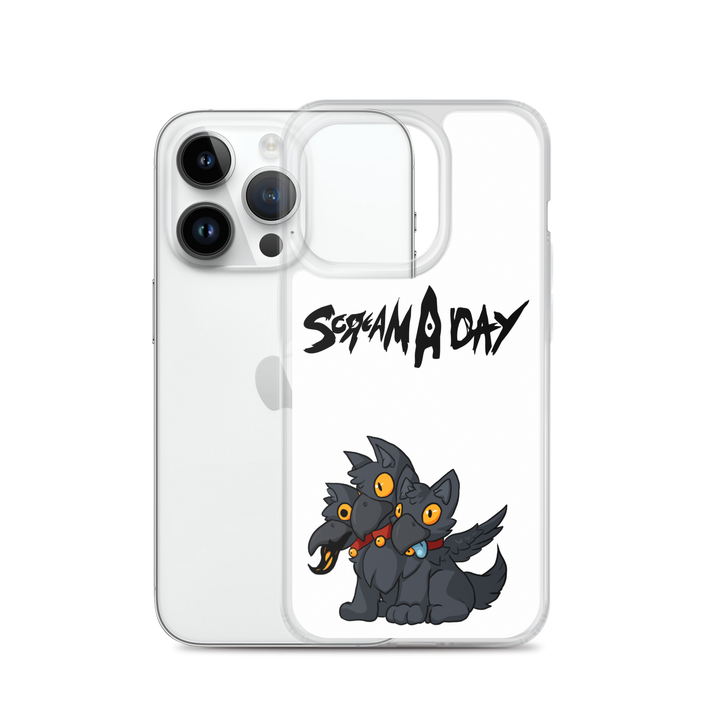 ScreamADay Croggberus iPhone Case ft. IronClark