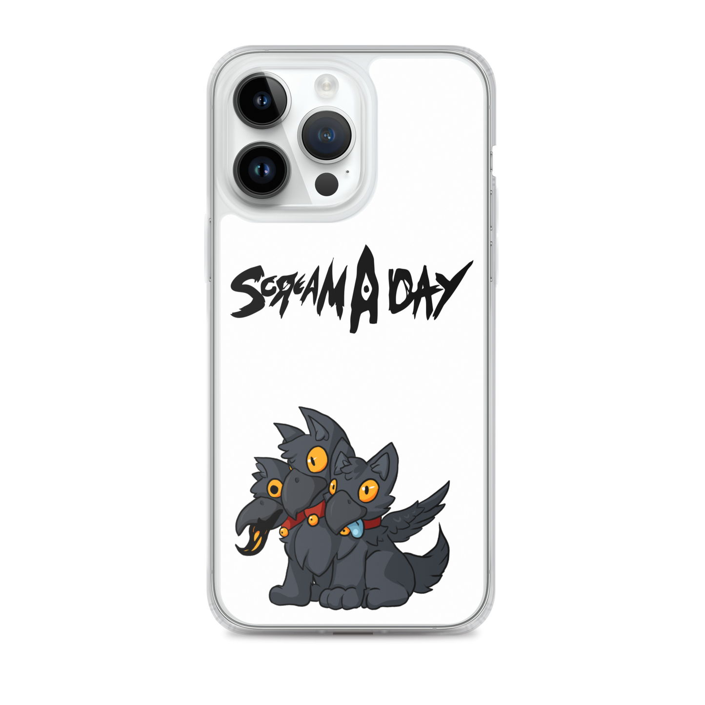 ScreamADay Croggberus iPhone Case ft. IronClark