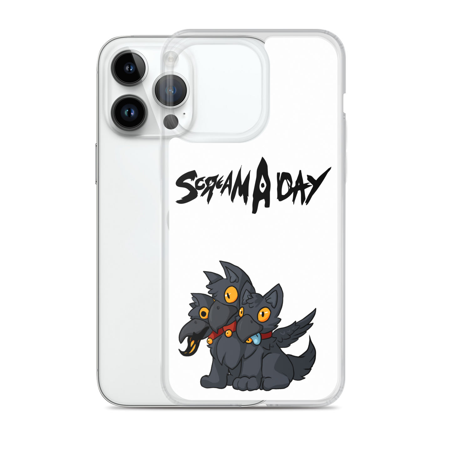 ScreamADay Croggberus iPhone Case ft. IronClark