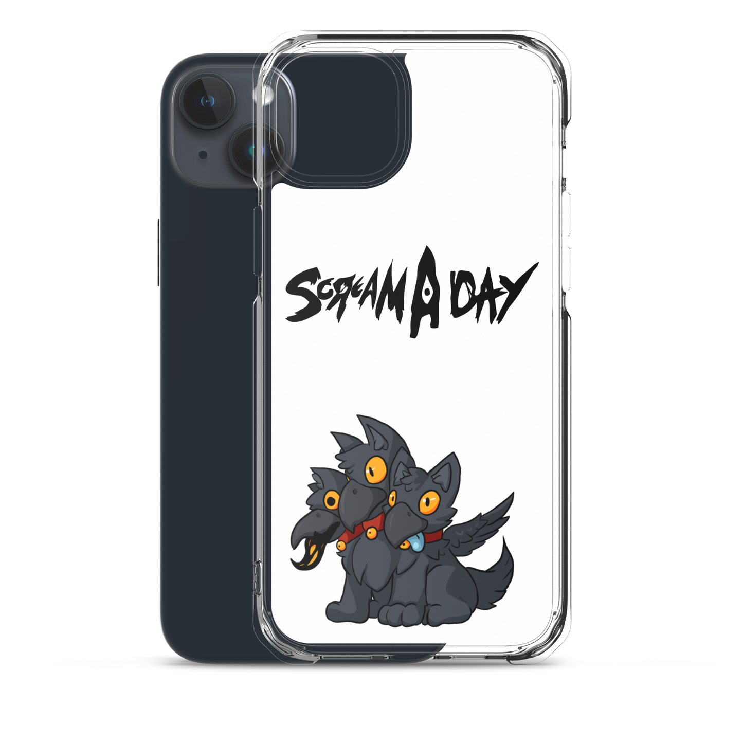 ScreamADay Croggberus iPhone Case ft. IronClark