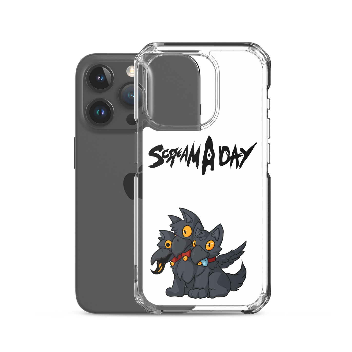 ScreamADay Croggberus iPhone Case ft. IronClark