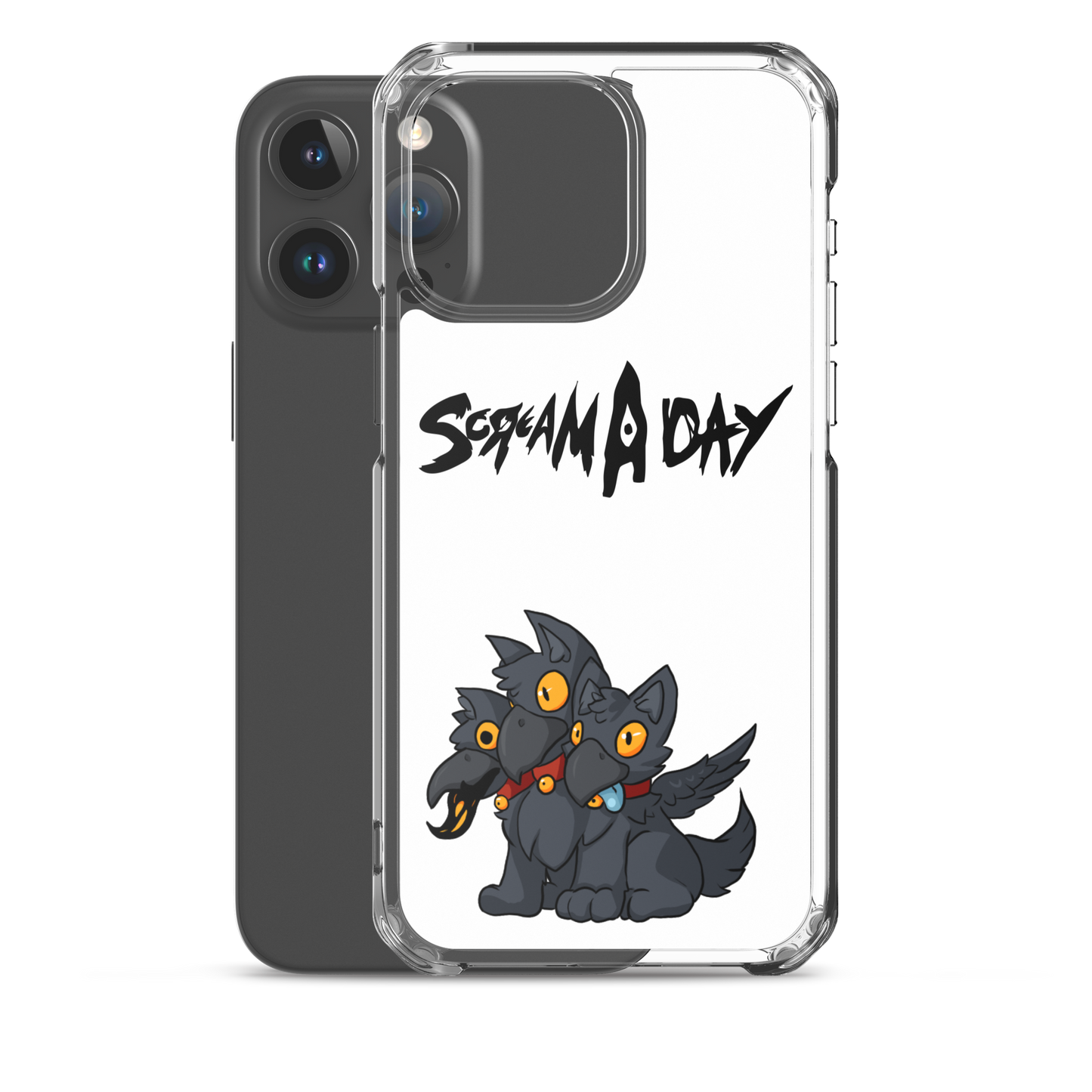 ScreamADay Croggberus iPhone Case ft. IronClark