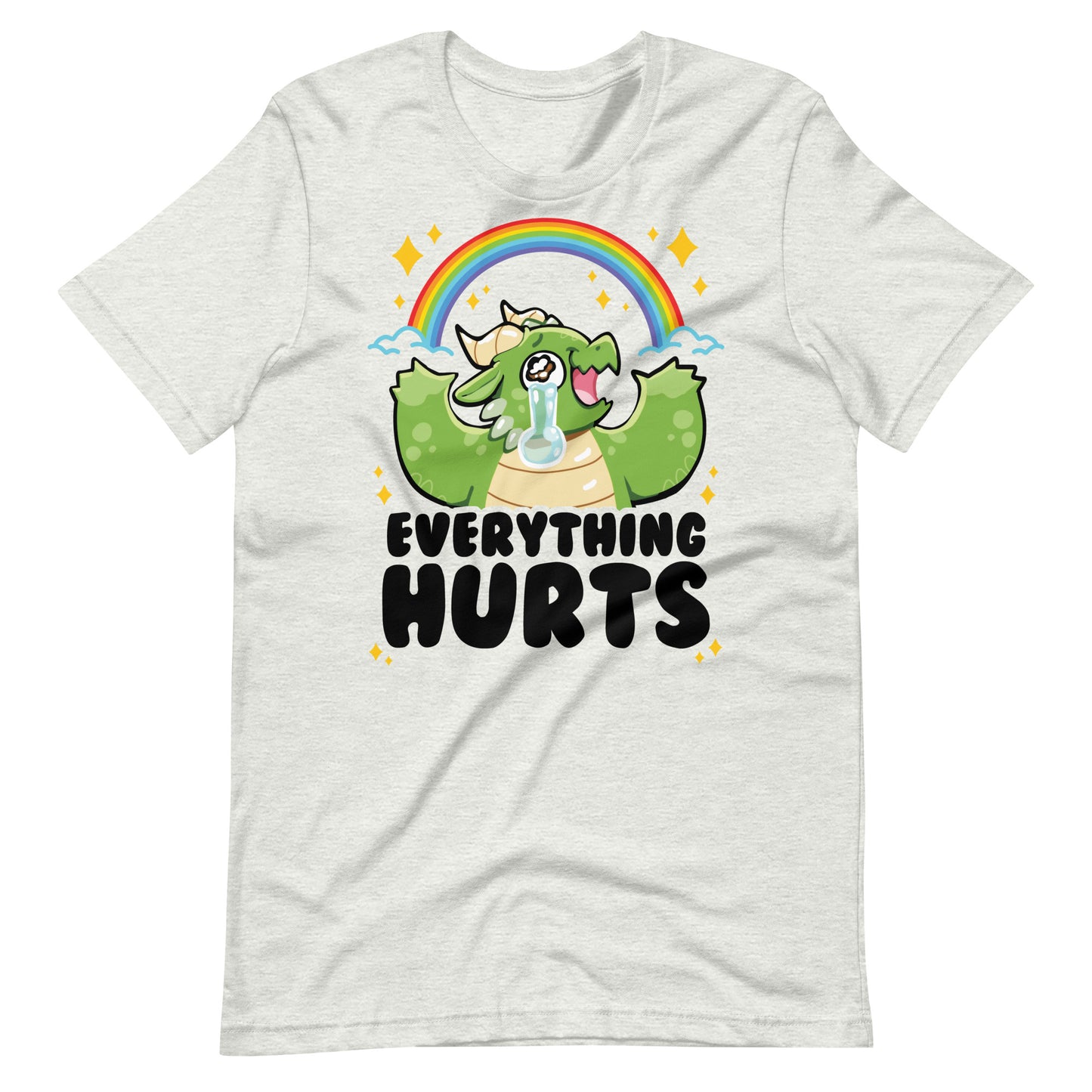 Everything Hurts Unisex T-Shirt by The Shirt Hoard