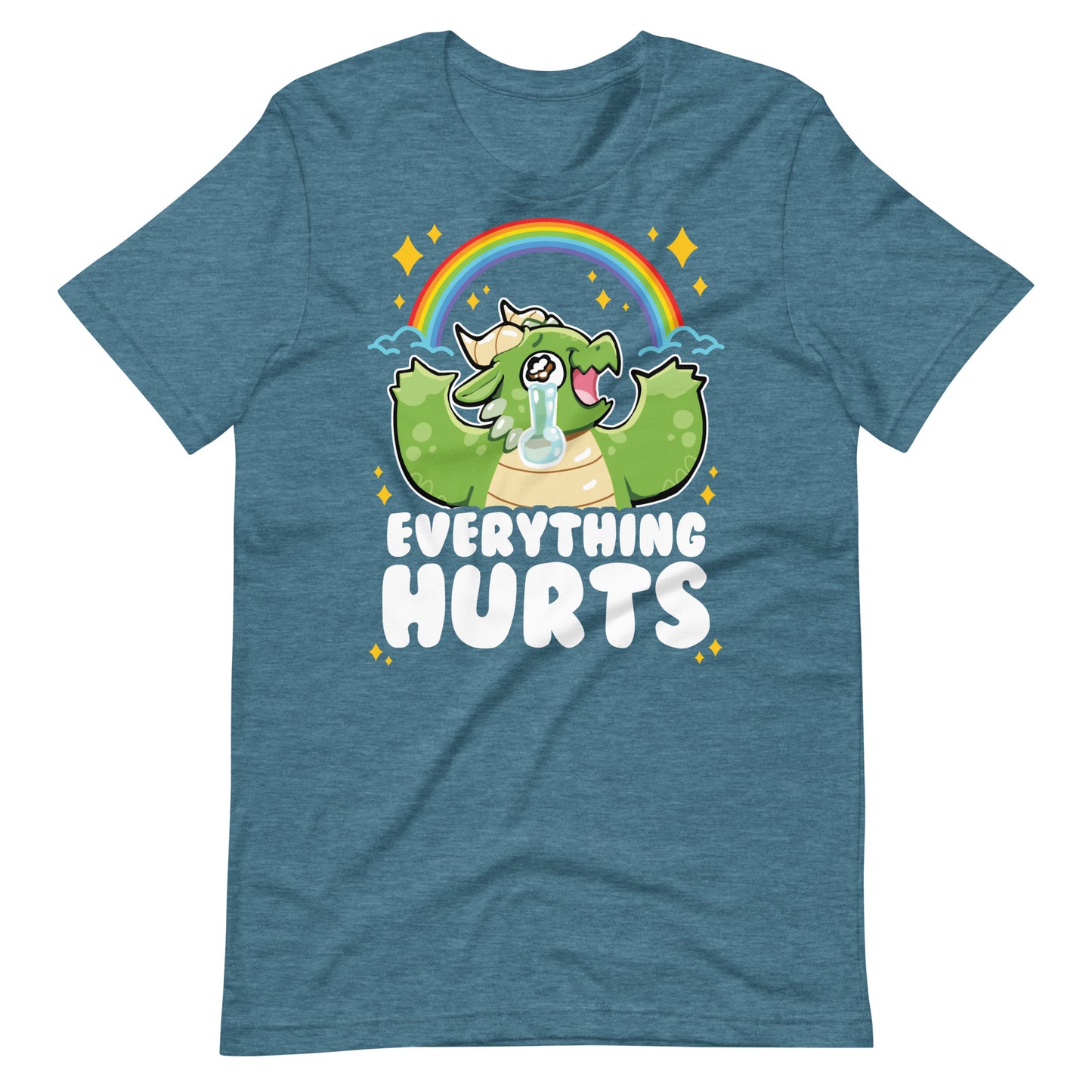 Everything Hurts Unisex T-Shirt by The Shirt Hoard