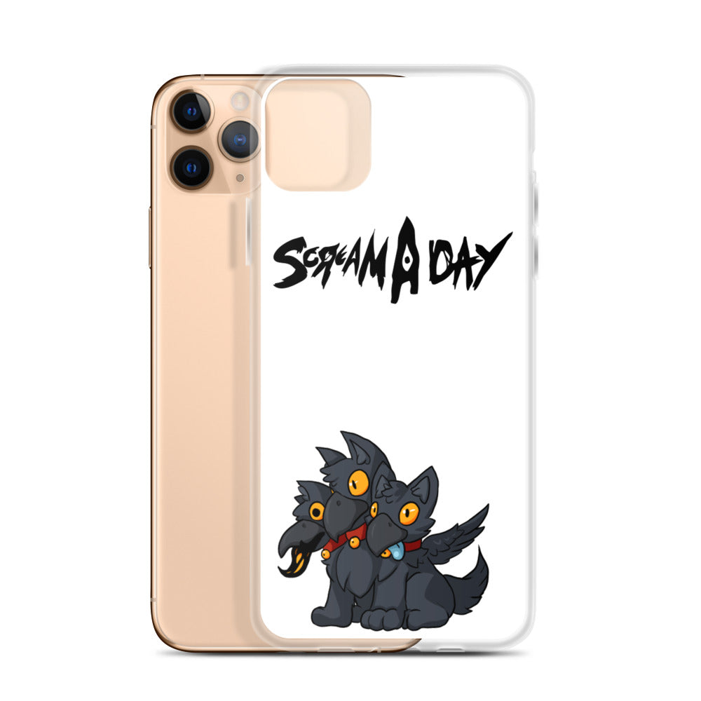 ScreamADay Croggberus iPhone Case ft. IronClark