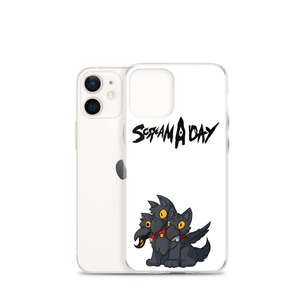 ScreamADay Croggberus iPhone Case ft. IronClark