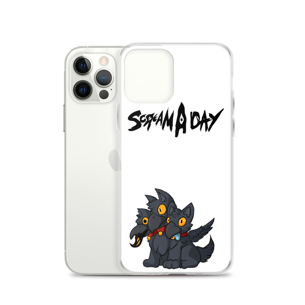 ScreamADay Croggberus iPhone Case ft. IronClark