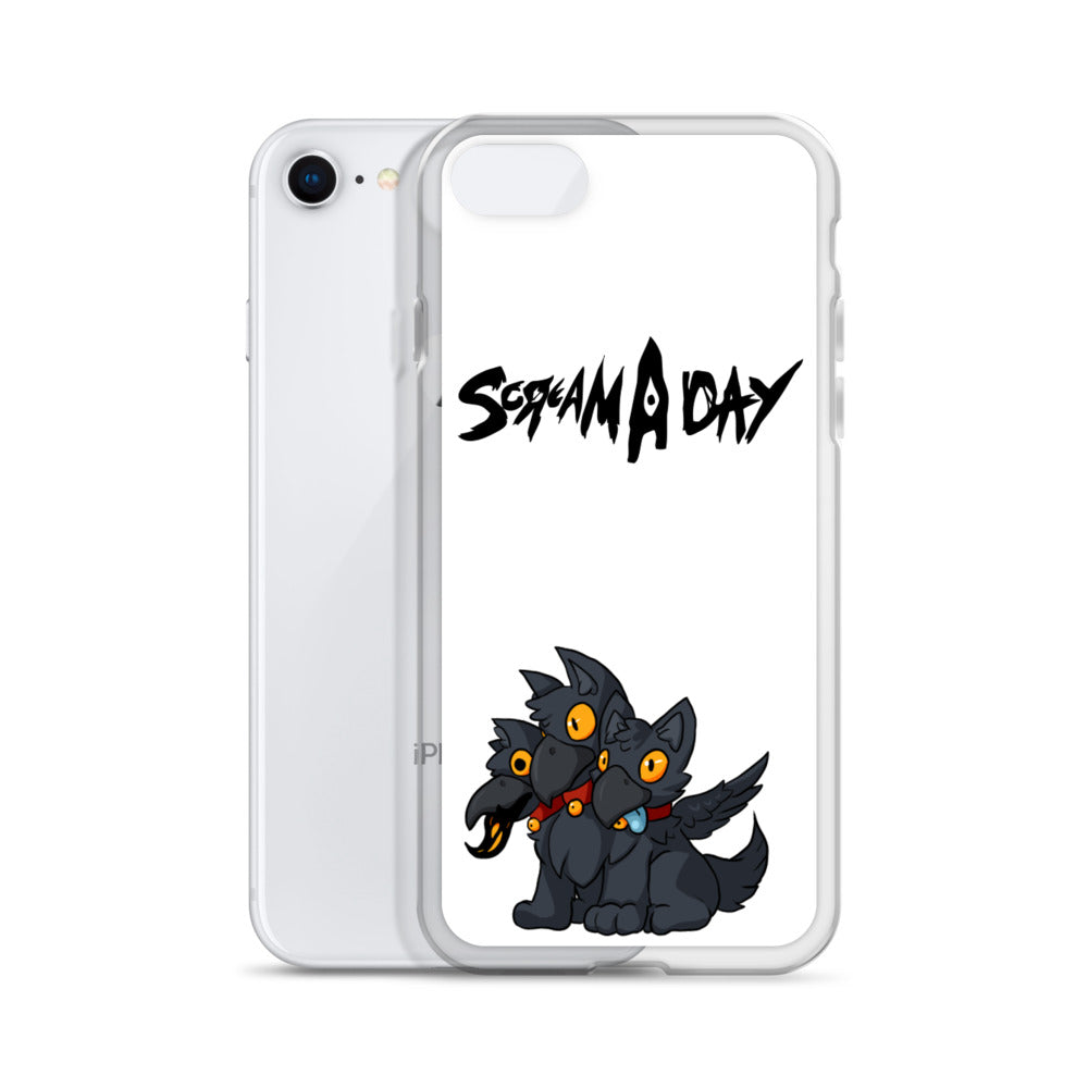 ScreamADay Croggberus iPhone Case ft. IronClark