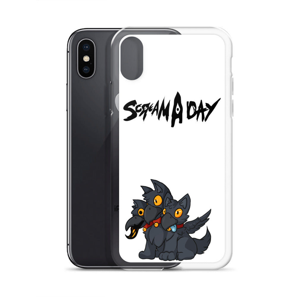 ScreamADay Croggberus iPhone Case ft. IronClark