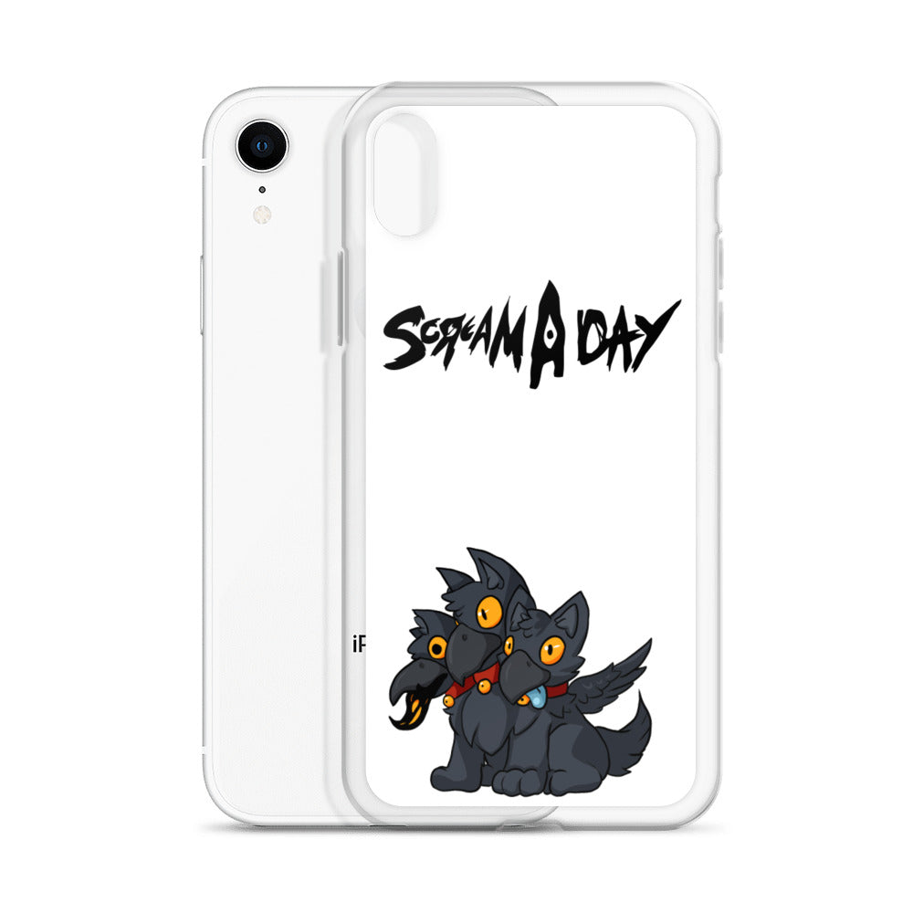 ScreamADay Croggberus iPhone Case ft. IronClark