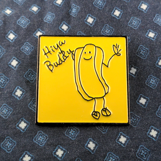 The Office Hiya Buddy Enamel Pin