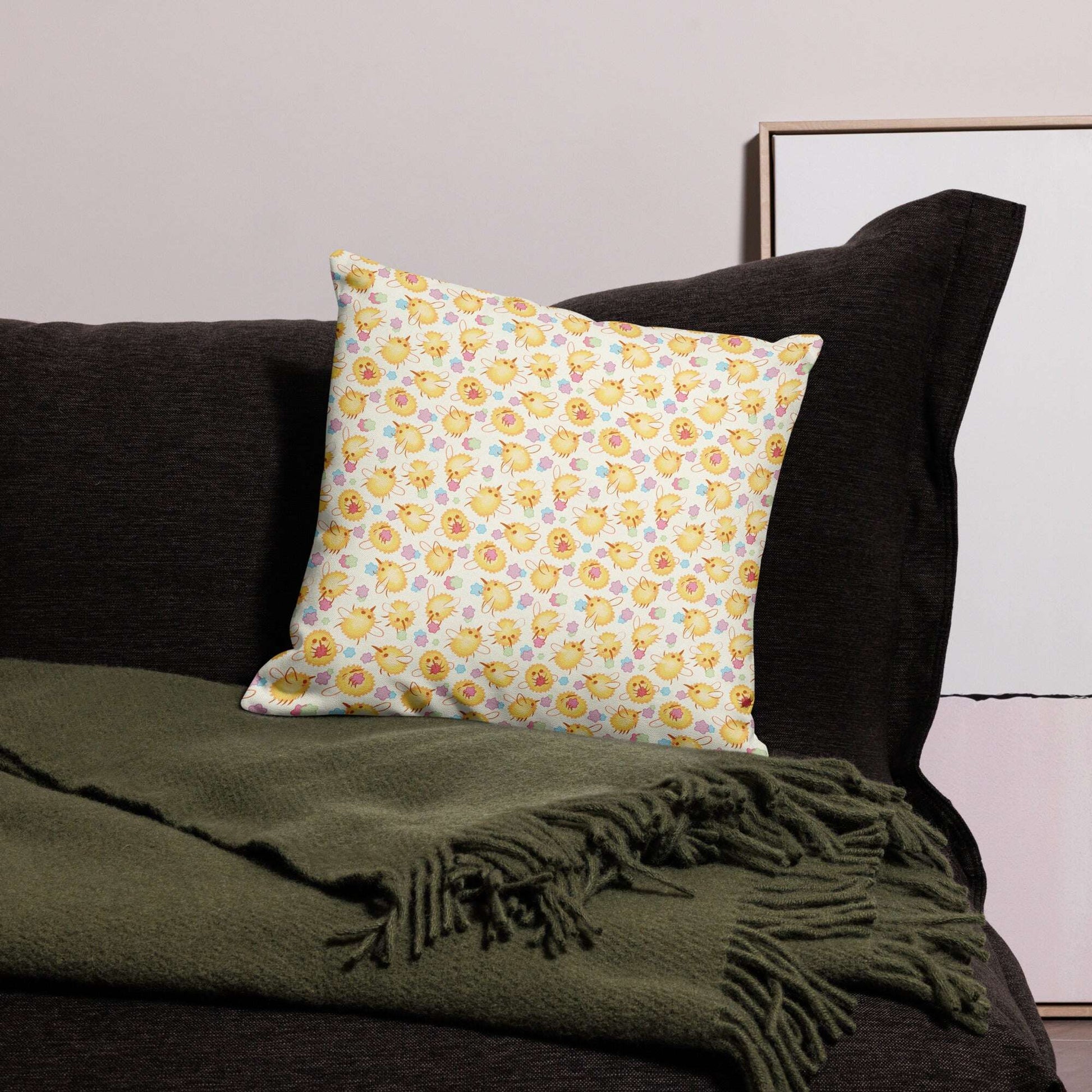 All Over Print Premium Pillow Case 18 X 18 Front