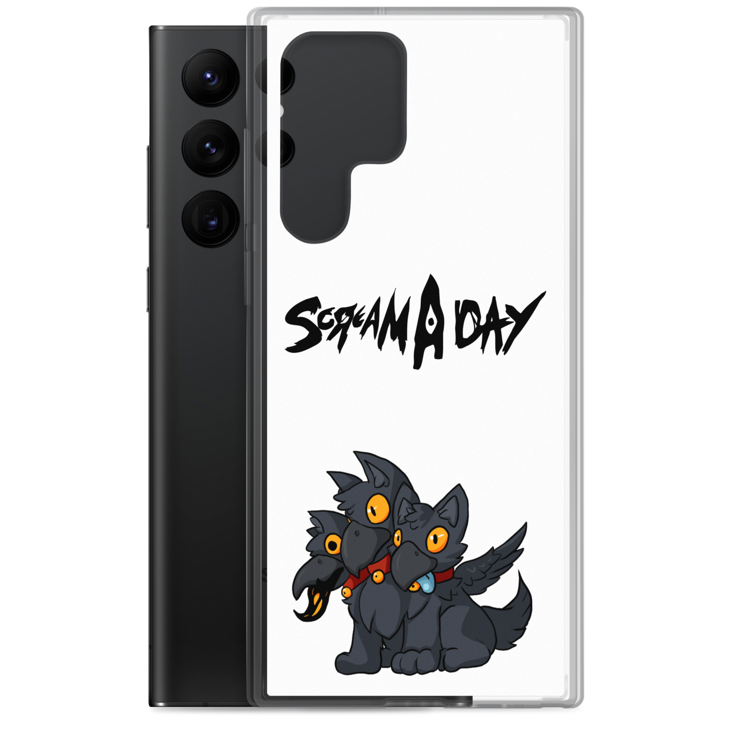 ScreamADay Croggberus Samsung Case ft. IronClark