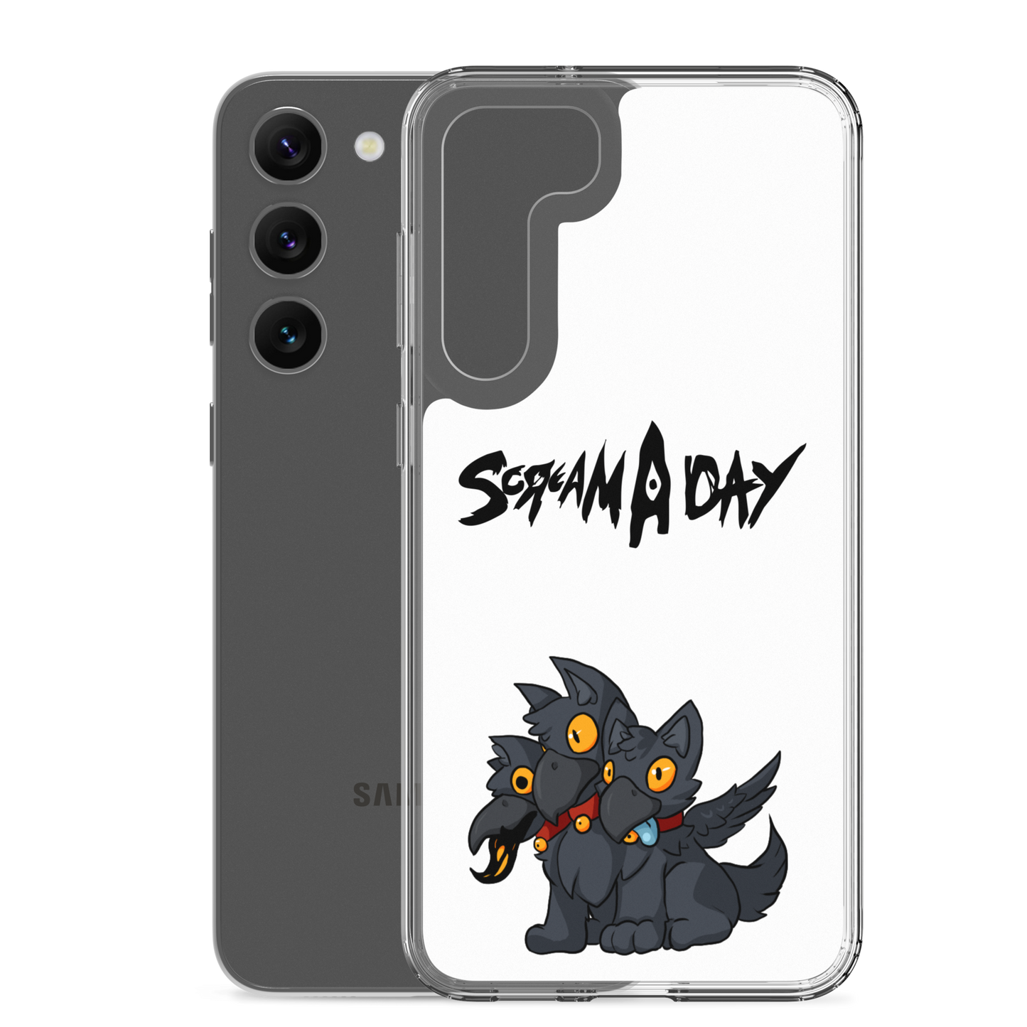 ScreamADay Croggberus Samsung Case ft. IronClark