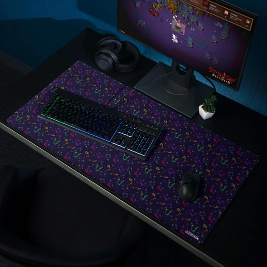 Arcade Floor Desk Mat by Coestar