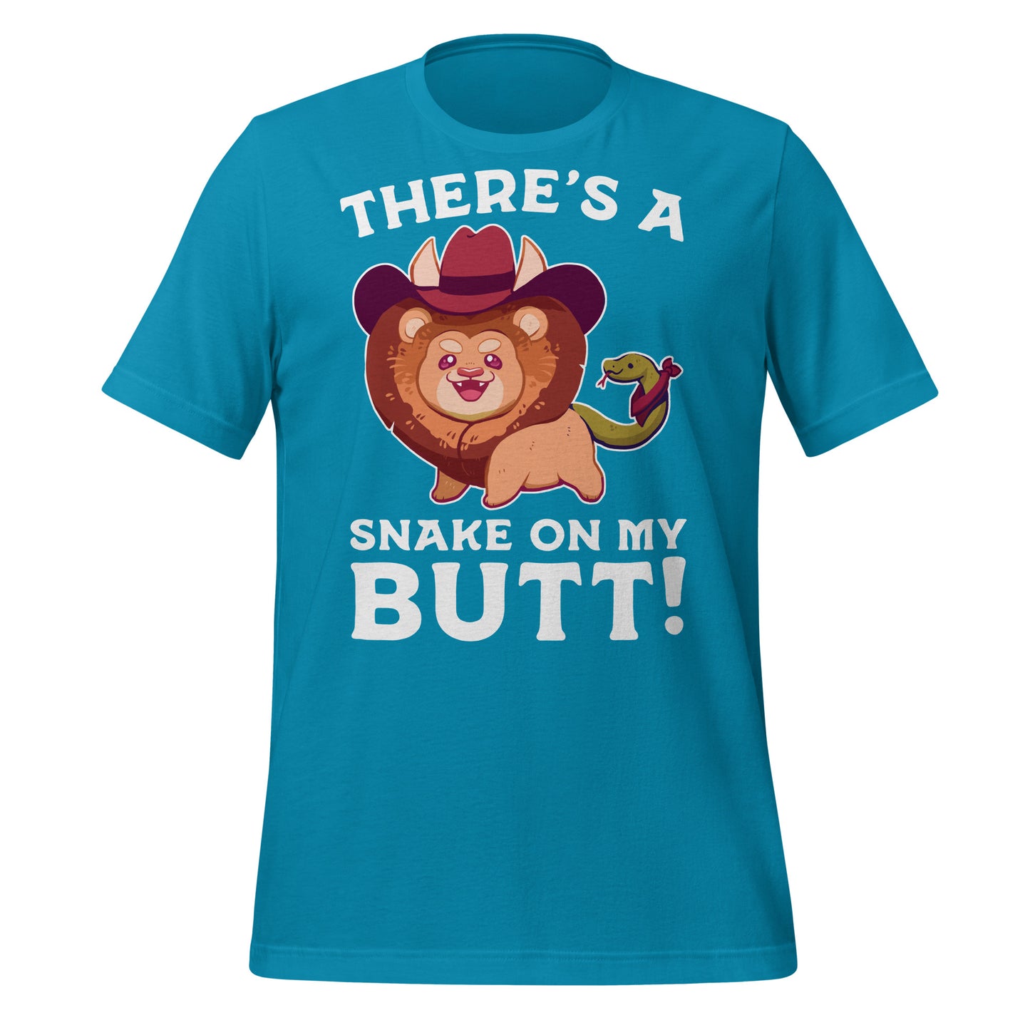 There's a Snake on my Butt! Unisex T-Shirt