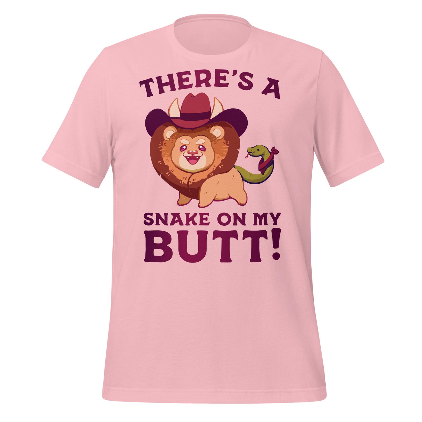 There's a Snake on my Butt! Unisex T-Shirt