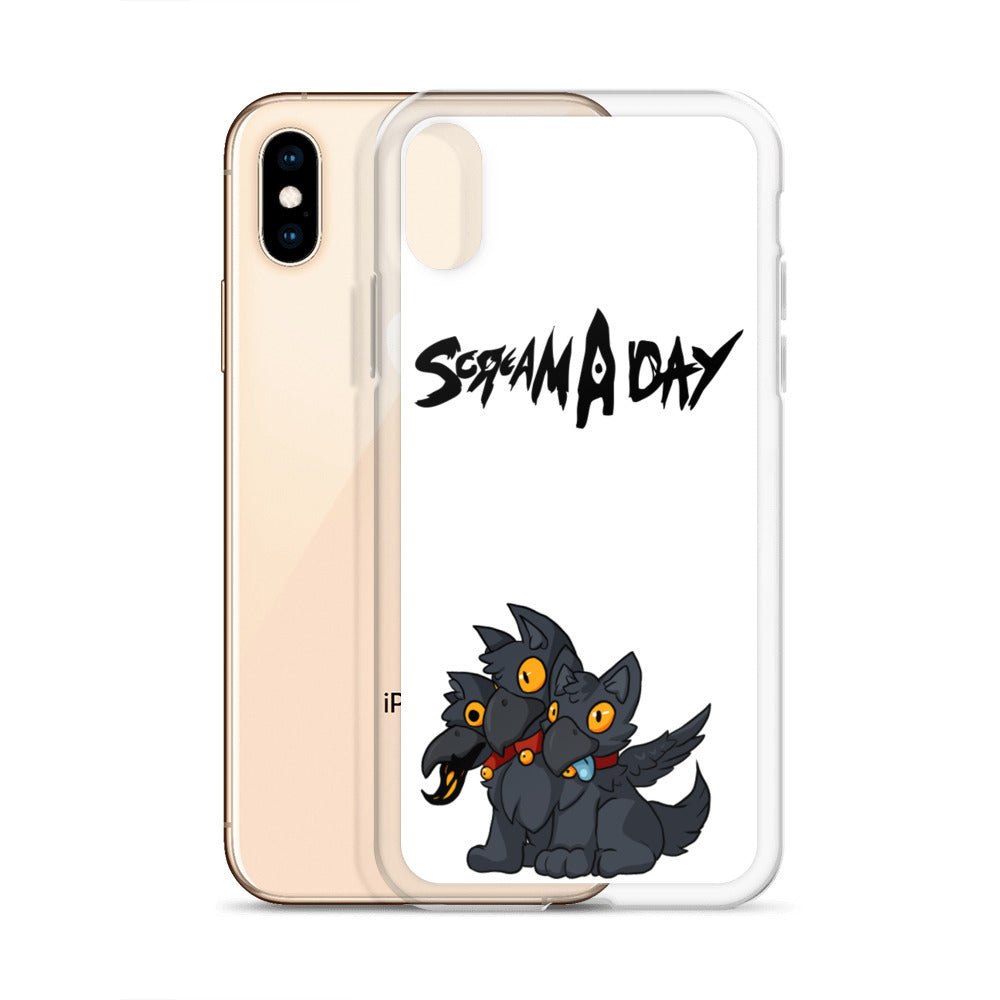 ScreamADay Croggberus iPhone Case ft. IronClark